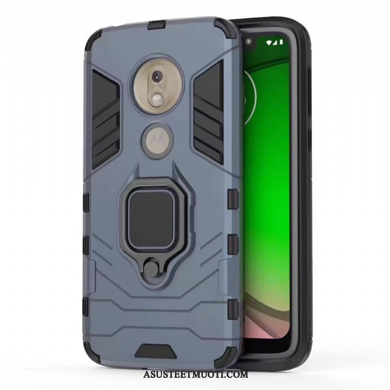 Moto G7 Play Kuori Kuoret Auto Puhelimen Punainen