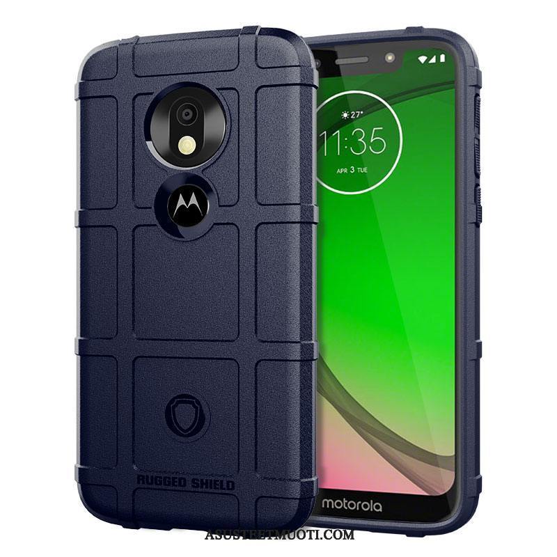 Moto G7 Play Kuori Kuoret Murtumaton Harmaa Suojaus Puhelimen