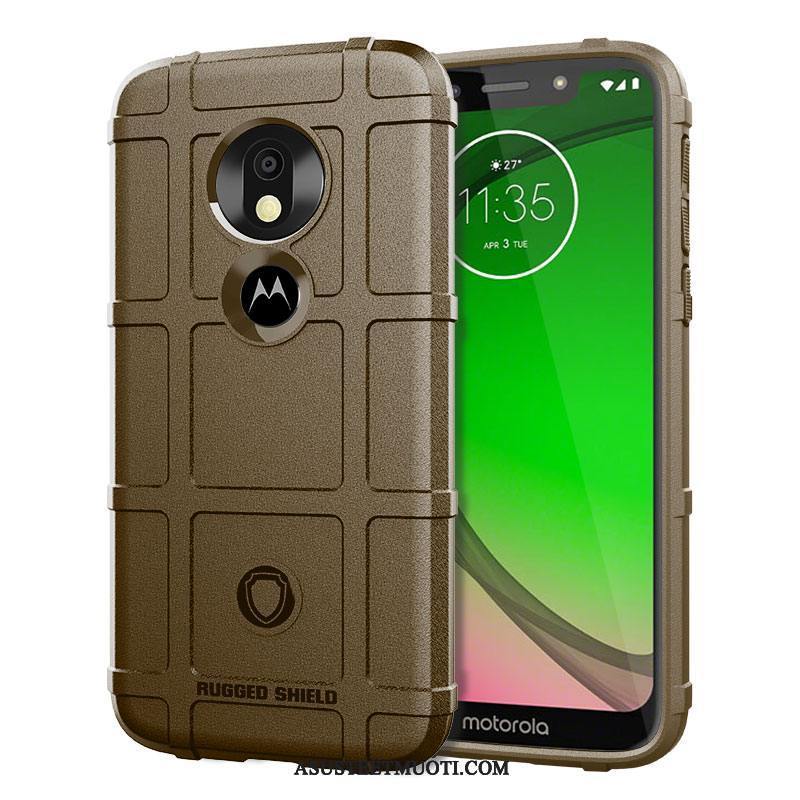 Moto G7 Play Kuori Kuoret Murtumaton Harmaa Suojaus Puhelimen