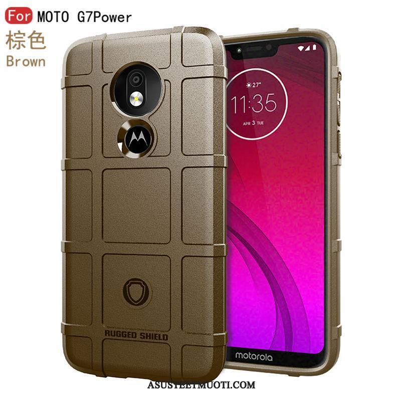 Moto G7 Power Kuoret Kuori Hemming Luova Suojaus Puhelimen