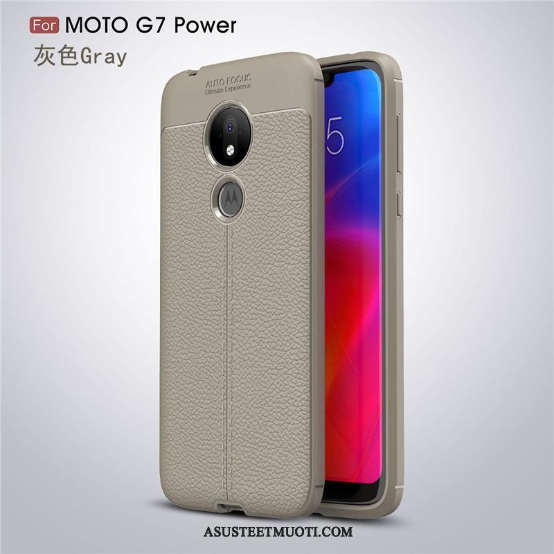 Moto G7 Power Kuoret Kuori Kotelo Pehmeä Neste Persoonallisuus Luova