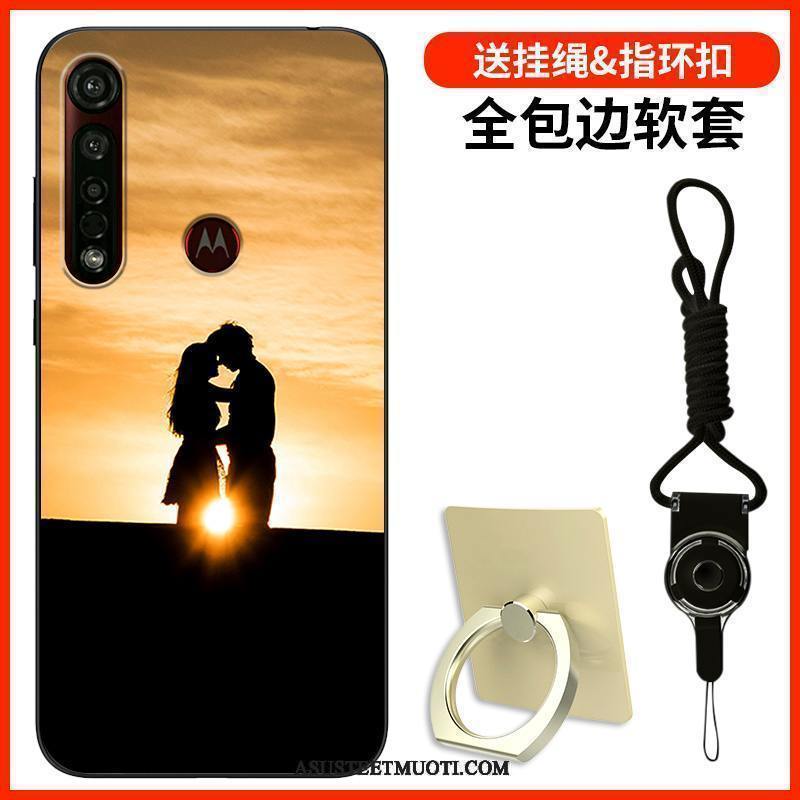 Moto G8 Plus Kuoret All Inclusive Silikoni Kuori Puhelimen Kotelo