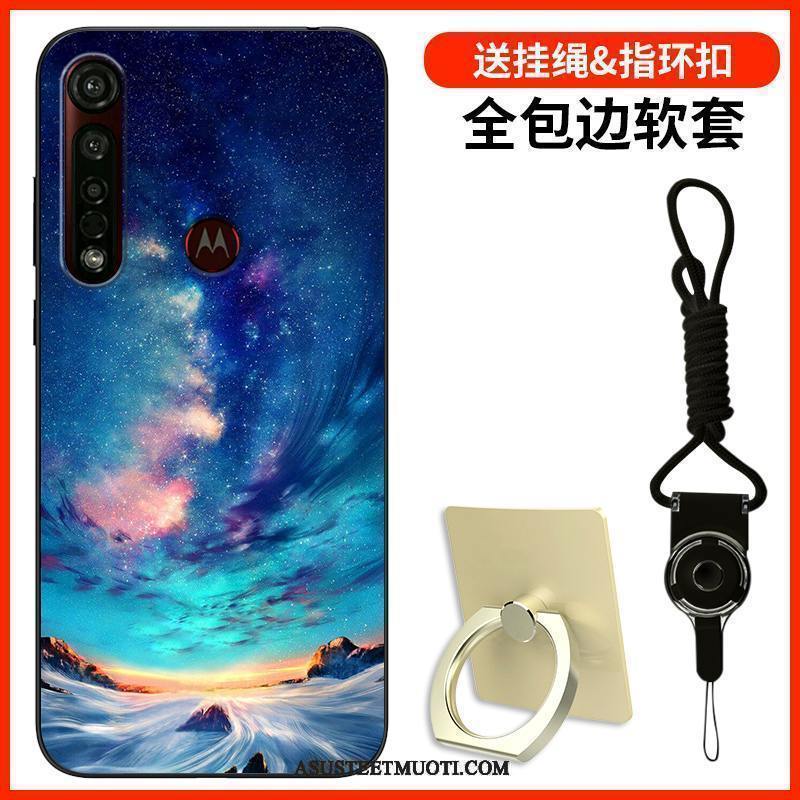 Moto G8 Plus Kuoret All Inclusive Silikoni Kuori Puhelimen Kotelo