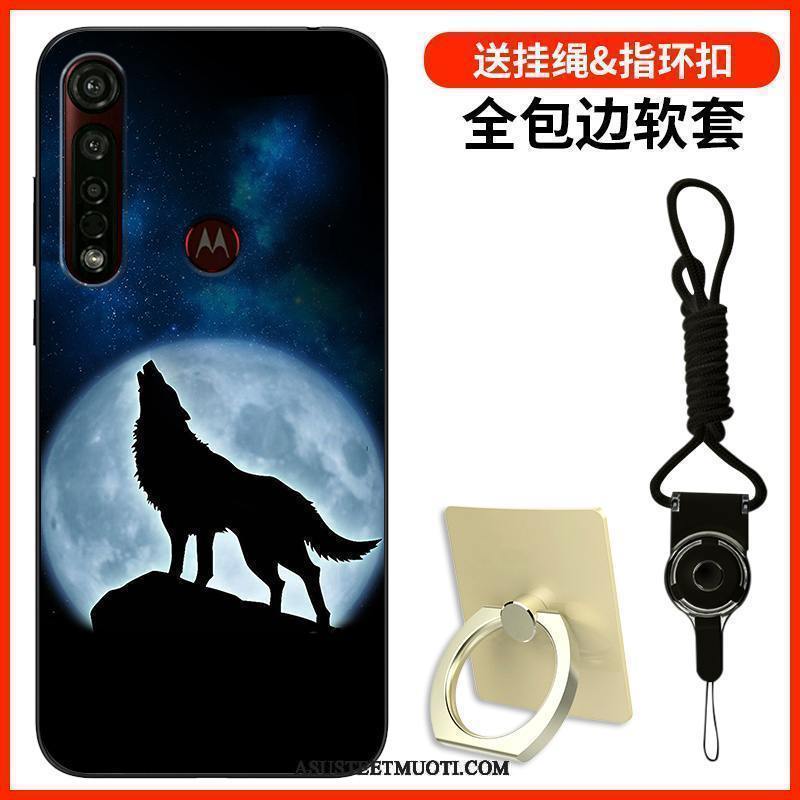 Moto G8 Plus Kuoret All Inclusive Silikoni Kuori Puhelimen Kotelo