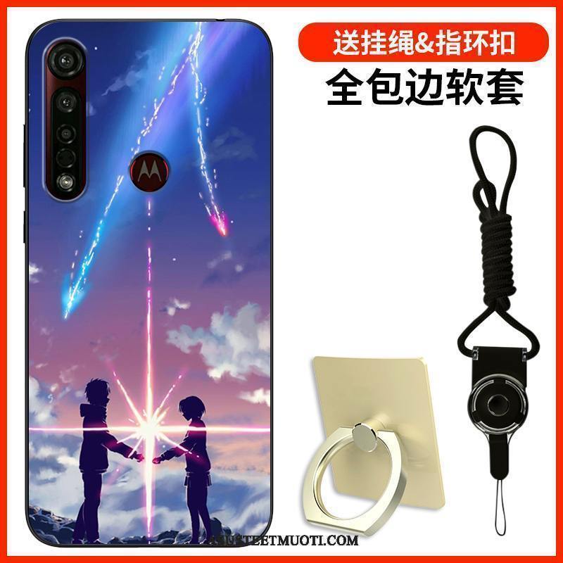 Moto G8 Plus Kuoret All Inclusive Silikoni Kuori Puhelimen Kotelo
