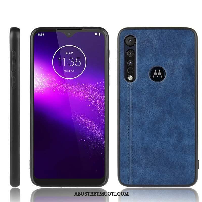 Moto G8 Plus Kuoret Puhelimen Punainen Suojaus Kevyt Kotelo