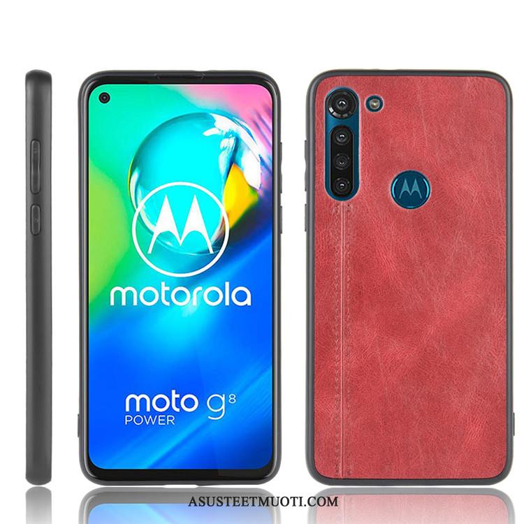 Moto G8 Power Kuoret Puhelimen Musta Kova Suojaus Tide-brändi