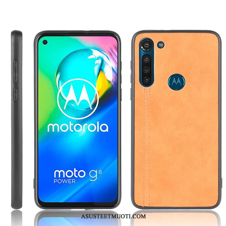 Moto G8 Power Kuoret Puhelimen Musta Kova Suojaus Tide-brändi