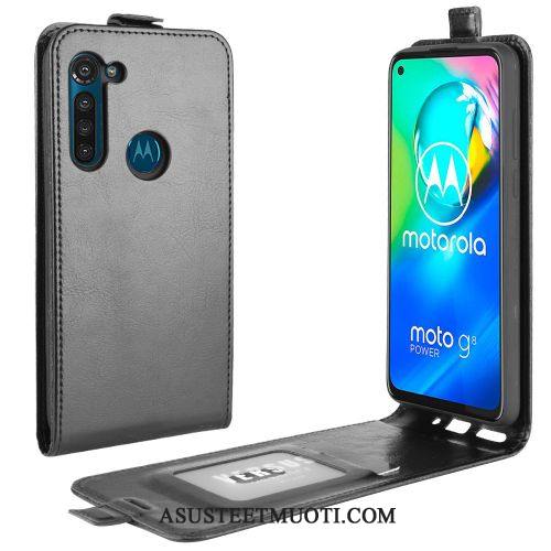 Moto G8 Power Kuori Kuoret Tuki Kortti Liiketoiminta Trendi Salkku