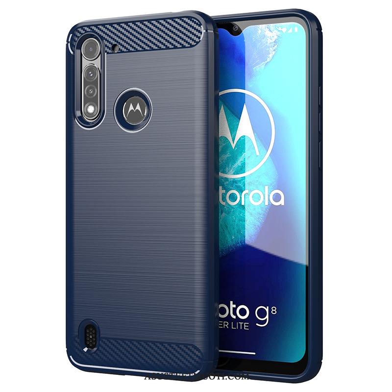 Moto G8 Power Lite Kuoret Puhelimen Pehmeä Neste Kuori Kotelo Musta