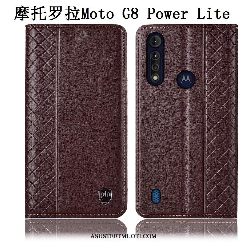 Moto G8 Power Lite Kuori Kuoret Puhelimen Suojaus Kotelo All Inclusive Murtumaton