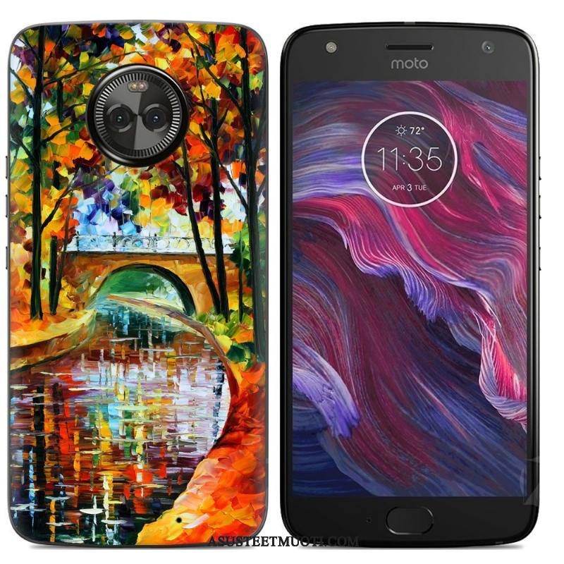 Moto X4 Kuoret Murtumaton Maalaus Suojaus Kotelo Persoonallisuus