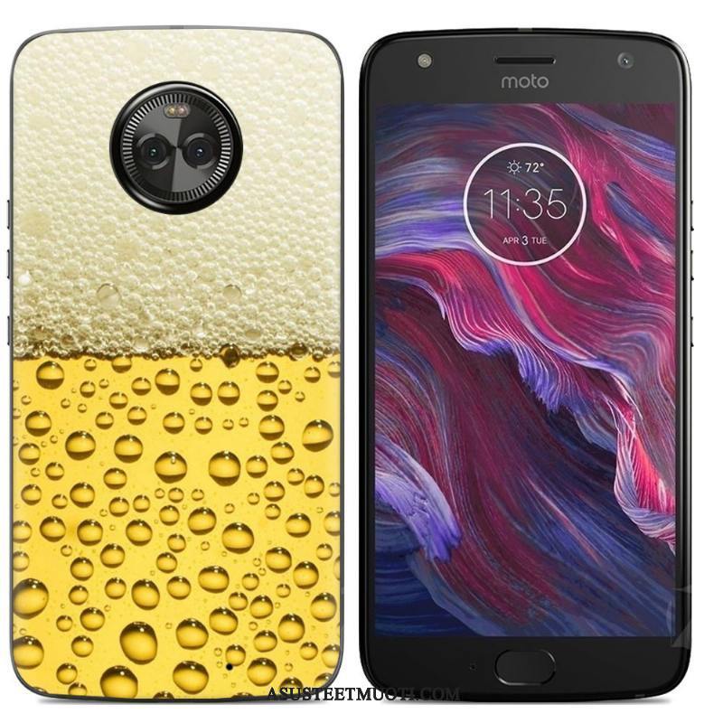 Moto X4 Kuoret Murtumaton Maalaus Suojaus Kotelo Persoonallisuus