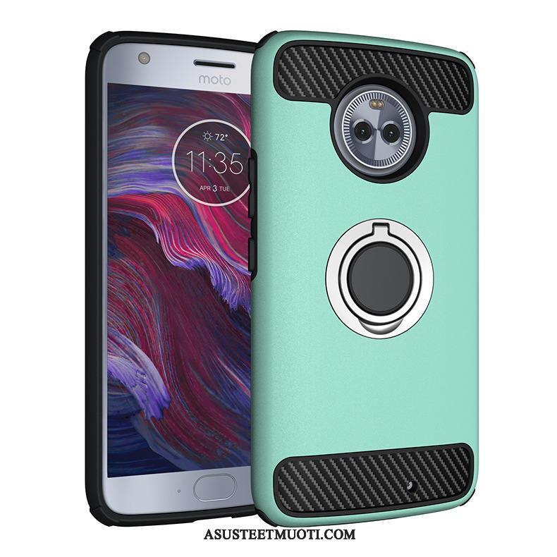 Moto X4 Kuoret Uusi Rengas Kotelo Kuori Vihreä