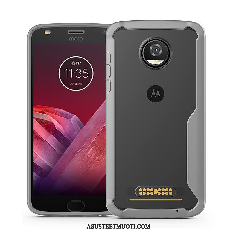 Moto Z2 Play Kuoret All Inclusive Pehmeä Neste Läpinäkyvä Murtumaton Kuori