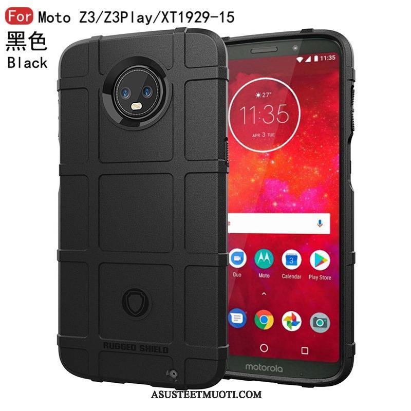 Moto Z3 Play Kuoret Kotelo Uusi Murtumaton All Inclusive Harmaa