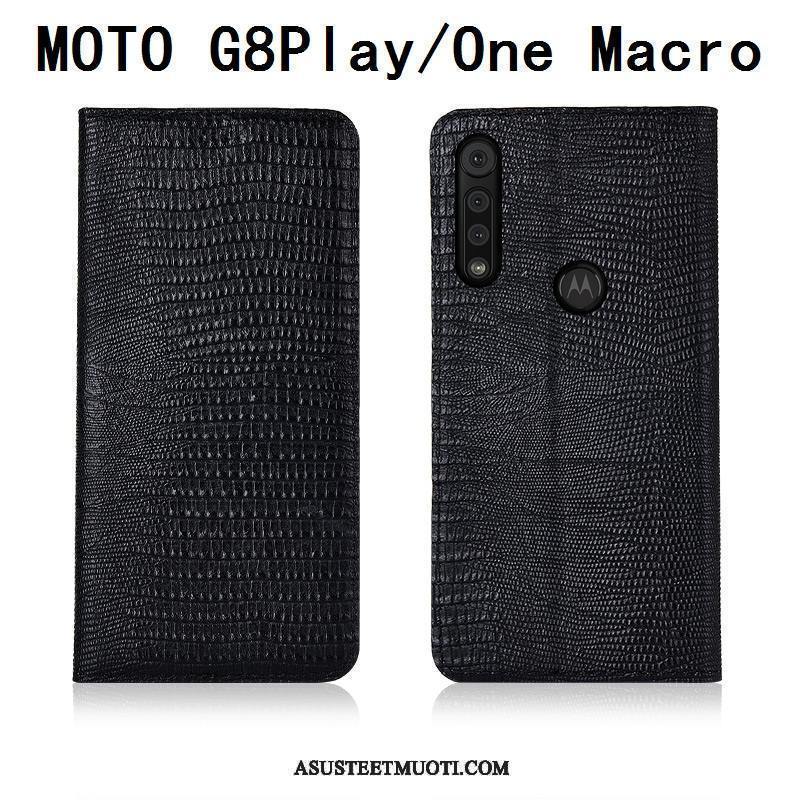 Motorola One Macro Kuori Kuoret Puhelimen Silikoni All Inclusive Nahkakotelo Suojaus