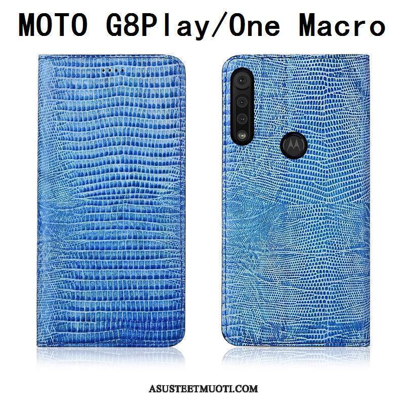 Motorola One Macro Kuori Kuoret Puhelimen Silikoni All Inclusive Nahkakotelo Suojaus