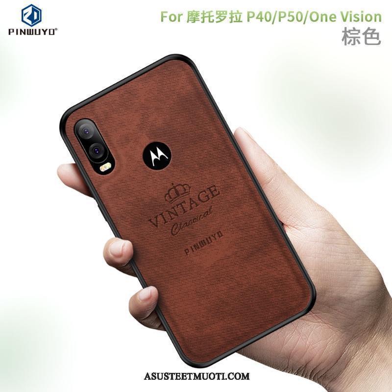 Motorola One Vision Kuoret Kuori Hemming Kotelo Suojaus Puhelimen