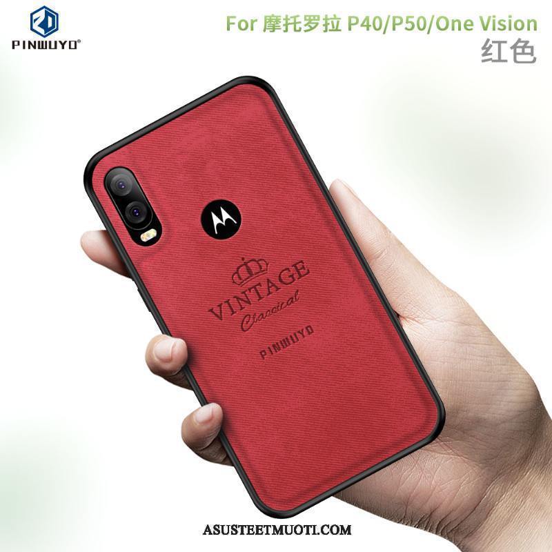 Motorola One Vision Kuoret Kuori Hemming Kotelo Suojaus Puhelimen