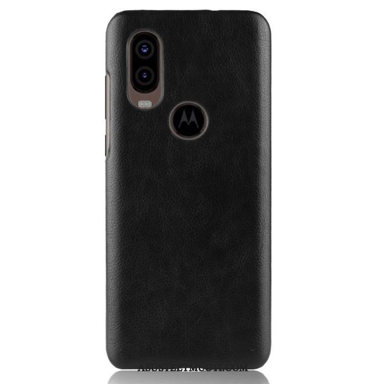 Motorola One Vision Kuoret Puhelimen Musta Persoonallisuus Kuori Murtumaton