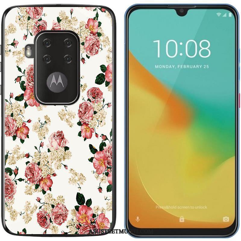 Motorola One Zoom Kuori Kuoret Kotelo Pehmeä Neste Maalaus Trendi