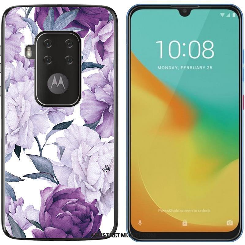 Motorola One Zoom Kuori Kuoret Kotelo Pehmeä Neste Maalaus Trendi