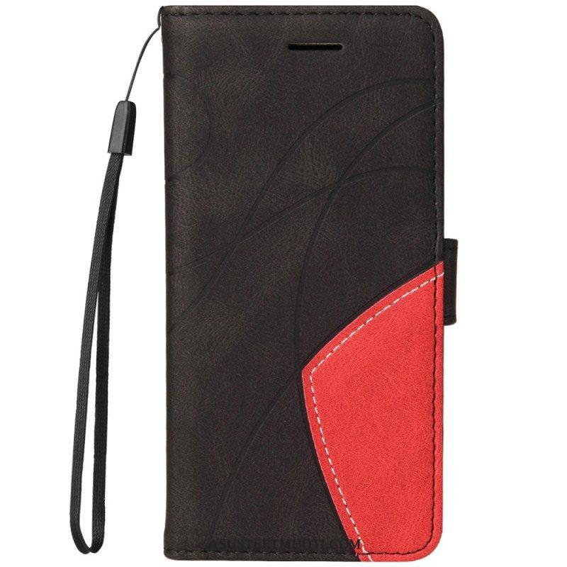 Nahkakotelo Honor 50 Kaksisävyinen Signature Faux Leather