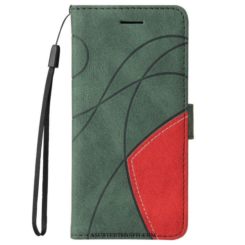 Nahkakotelo Honor 50 Kaksisävyinen Signature Faux Leather