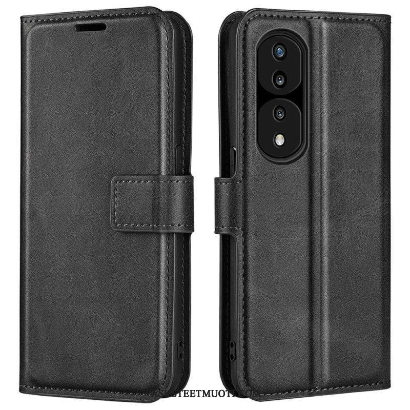 Nahkakotelo Honor 70 Ohut Extreme Leather -efekti