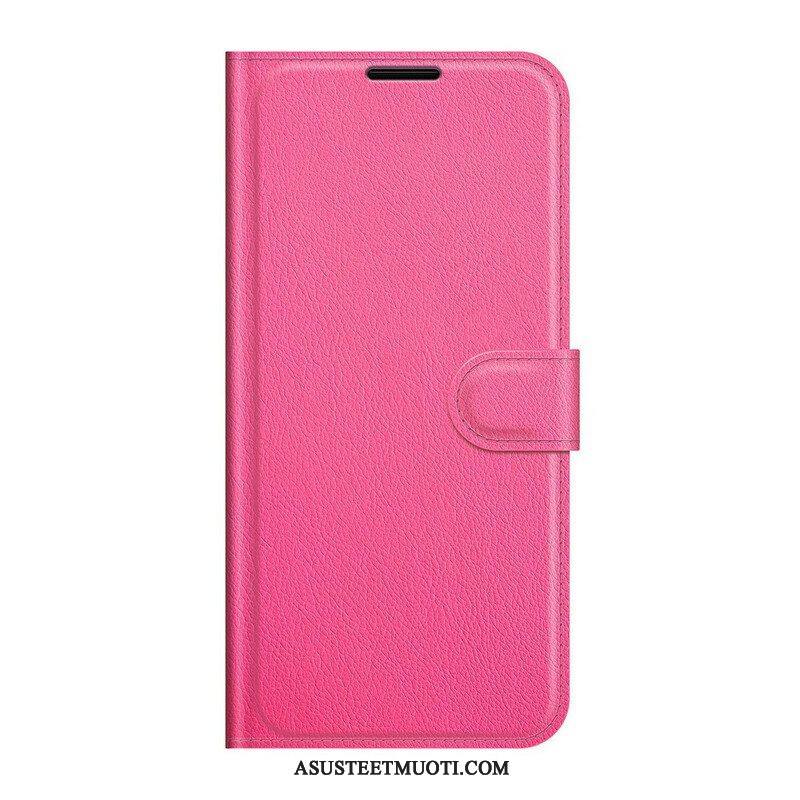 Nahkakotelo Oppo Find X3 Neo Klassikko