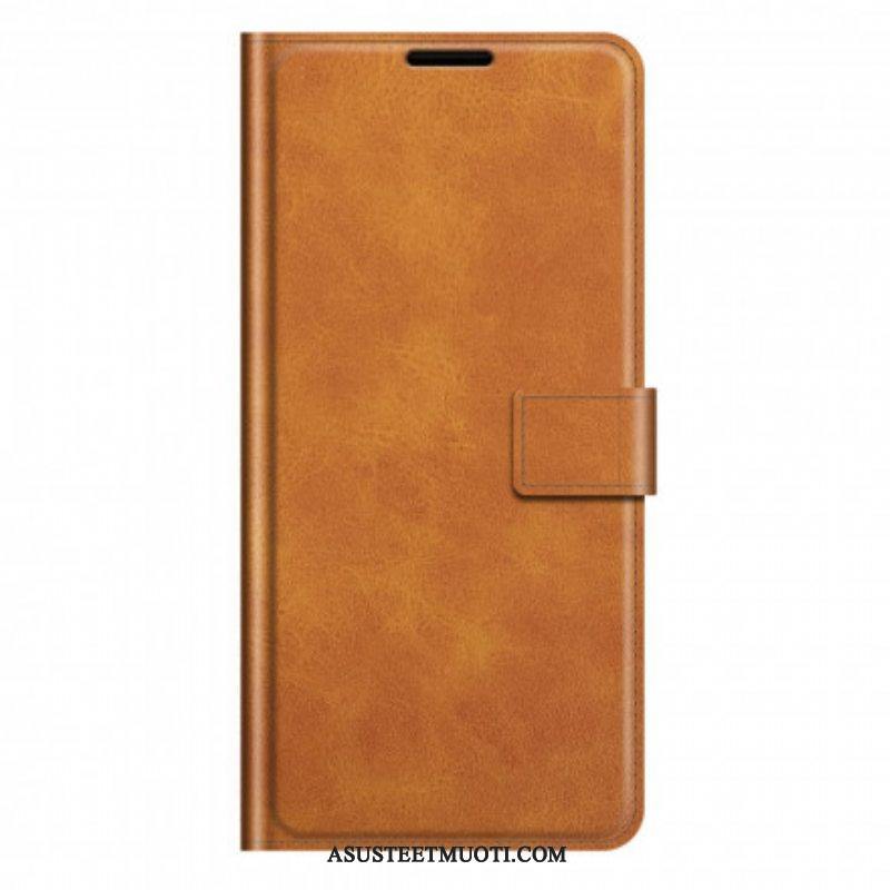 Nahkakotelo Oppo Reno 6 5G Ohut Extreme Leather -efekti