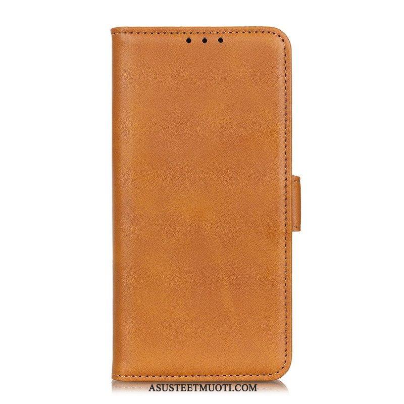Nahkakotelo Vivo Y76 5G Kotelot Flip Kaksoisläppä