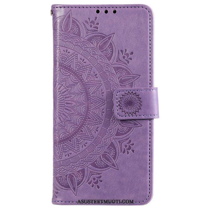 Nahkakotelo Xiaomi 12 / 12X Auringon Mandala