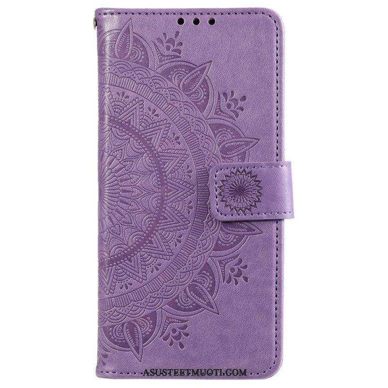 Nahkakotelo Xiaomi 12 / 12X Auringon Mandala