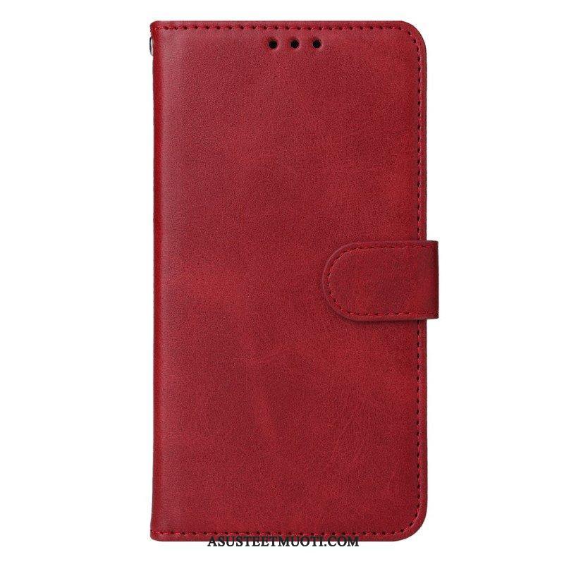 Nahkakotelo Xiaomi 13 Suojaketju Kuori Tavallinen Hihnalla