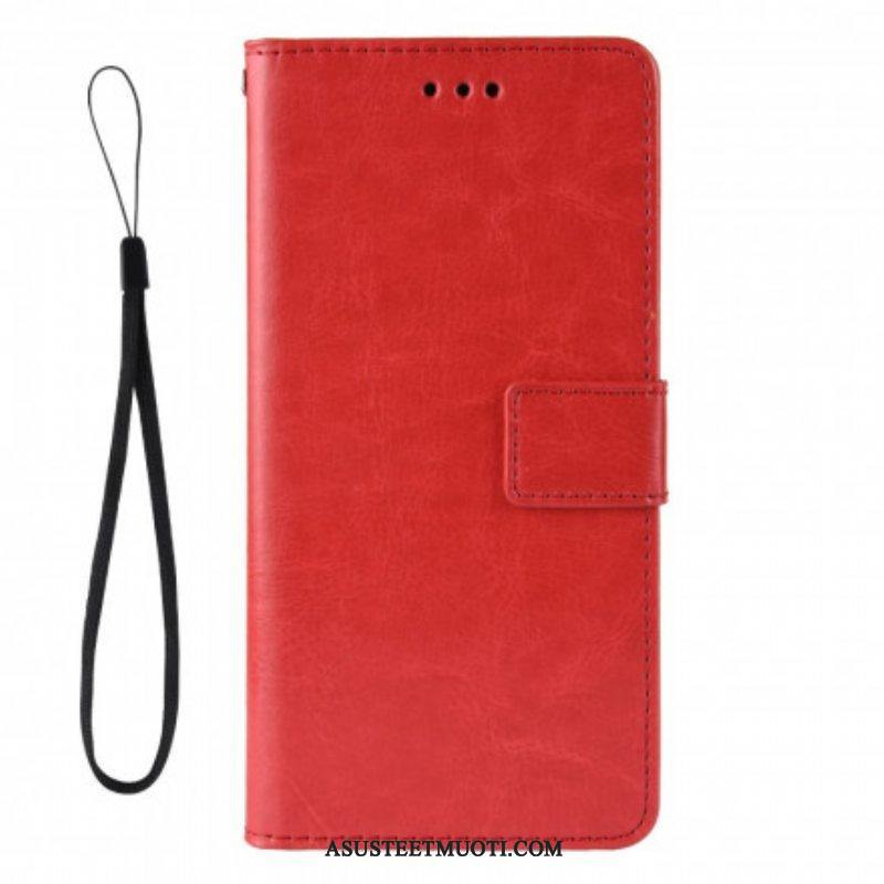 Nahkakotelo Xiaomi Redmi Note 10 / 10S Flashy Faux Leather