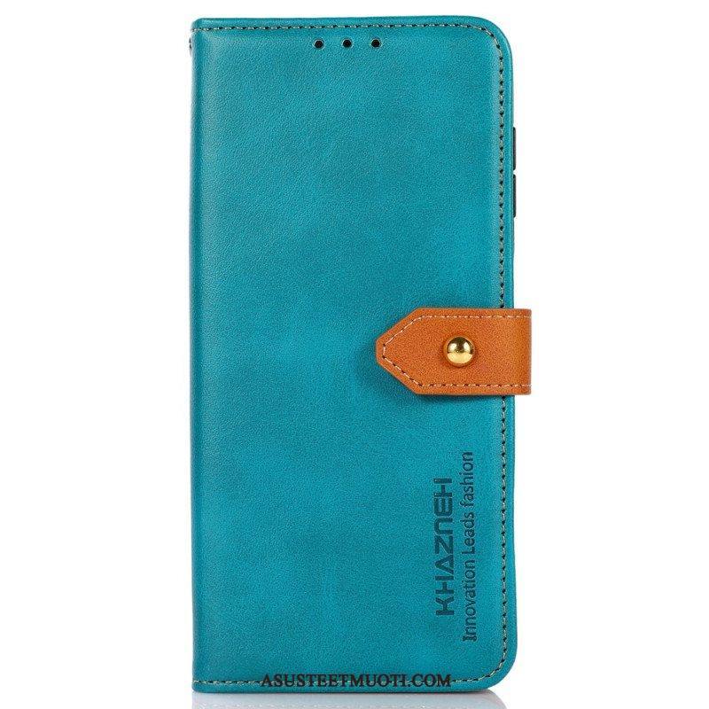 Nahkakotelo Xiaomi Redmi Note 12 4G Khazneh-hihnalla