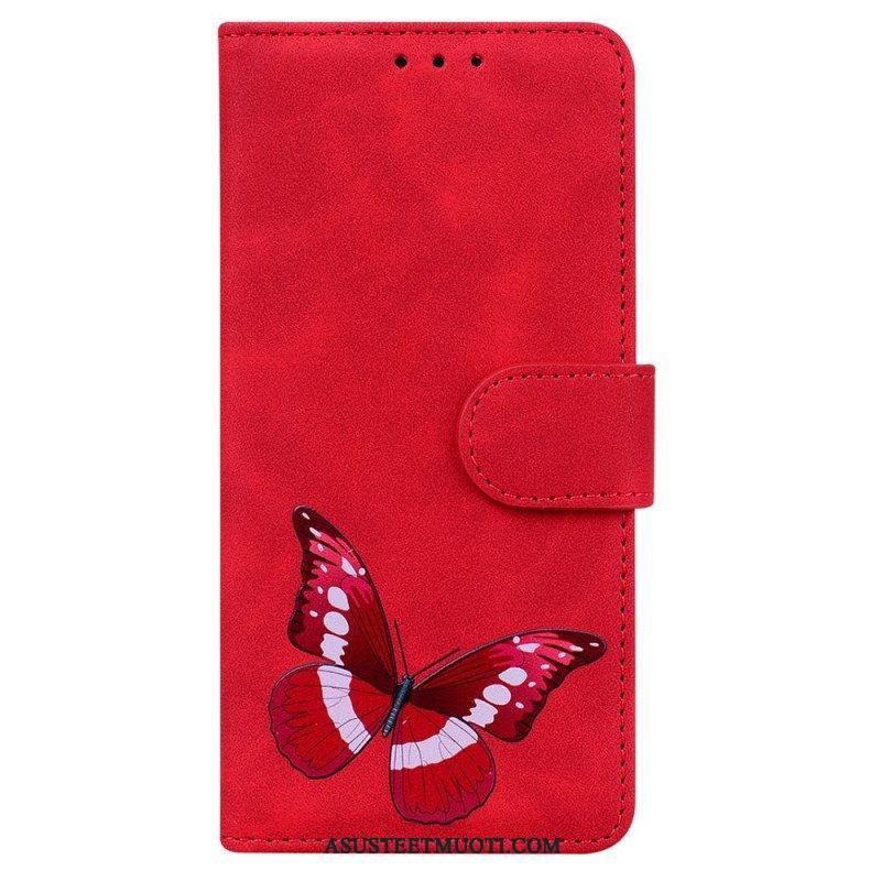 Nahkakotelo Xiaomi Redmi Note 12 5G Perhossuunnittelu