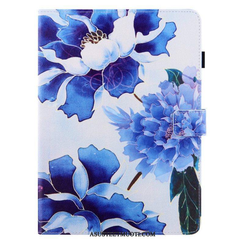Nahkakotelo iPad Pro 11" (2022) Kukkakuosi