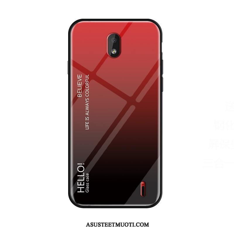 Nokia 1 Plus Kuoret Valkoinen Silikoni Näytönsuojus Kuori Kotelo