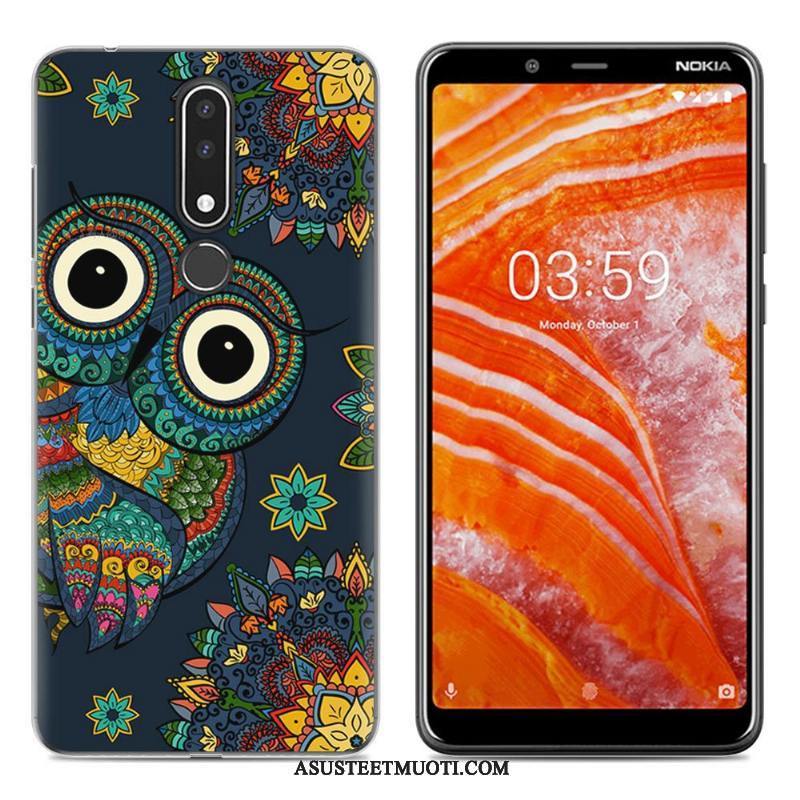 Nokia 3.1 Kuoret Sarjakuva Trendi Pehmeä Neste Puhelimen Maalaus