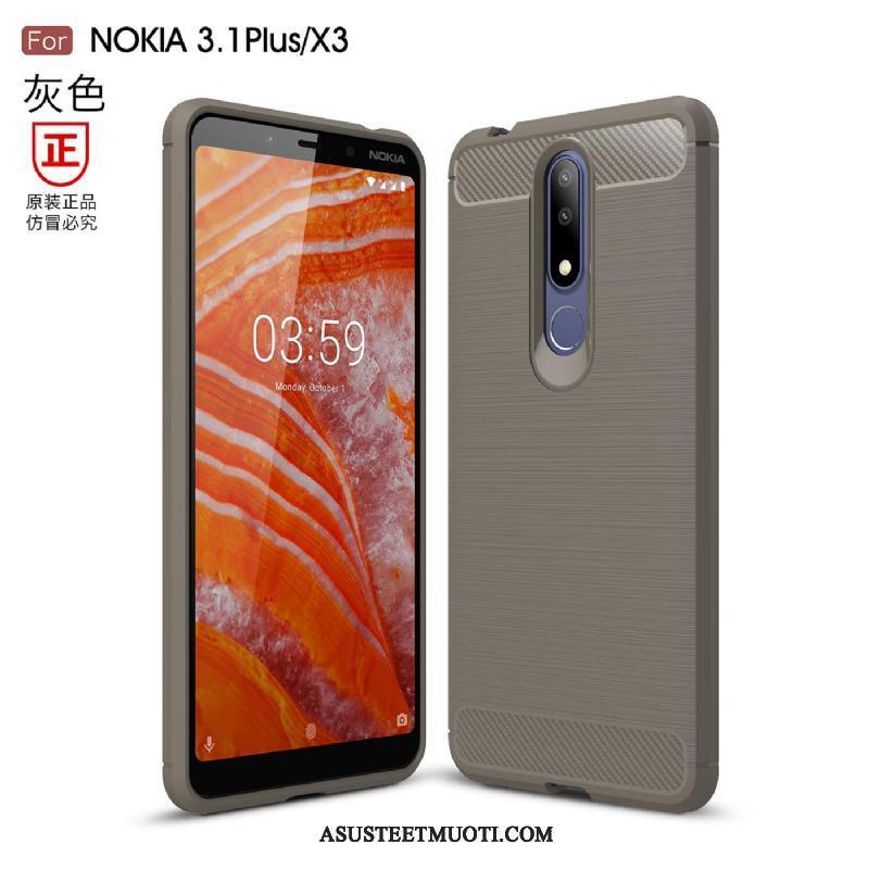 Nokia 3.1 Plus Kuori Kuoret Puhelimen Liiketoiminta 说 Silikoni Suojaus