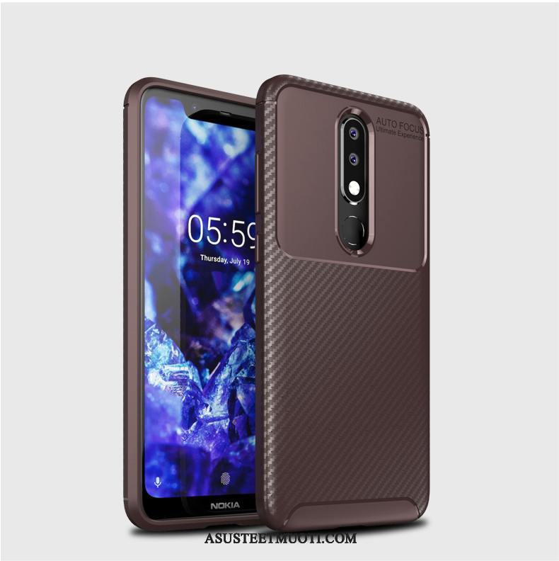 Nokia 5.1 Kuoret Puhelimen Kuori Musta