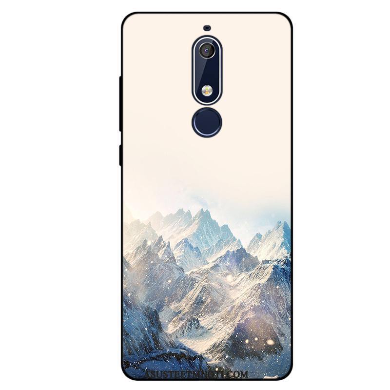 Nokia 5.1 Kuoret Puhelimen Pehmeä Neste Kotelo Sarjakuva Silikoni