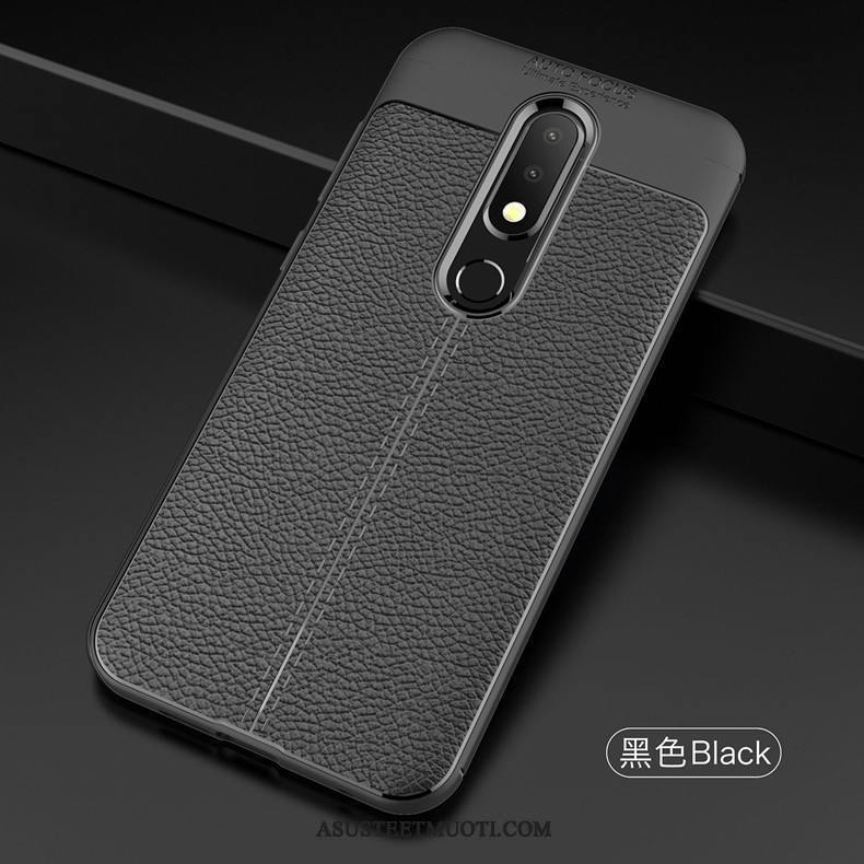 Nokia 5.1 Plus Kuoret Kotelo Trendi Harmaa All Inclusive Litsi
