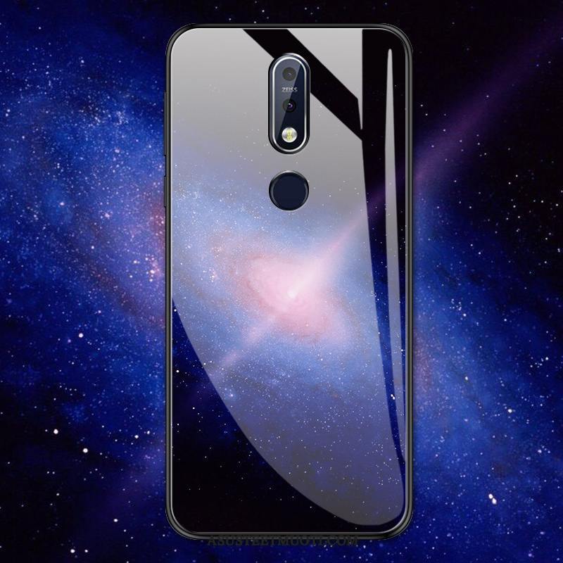 Nokia 7.1 Kuoret Luova Kotelo Puhelimen Lasi Suojaus