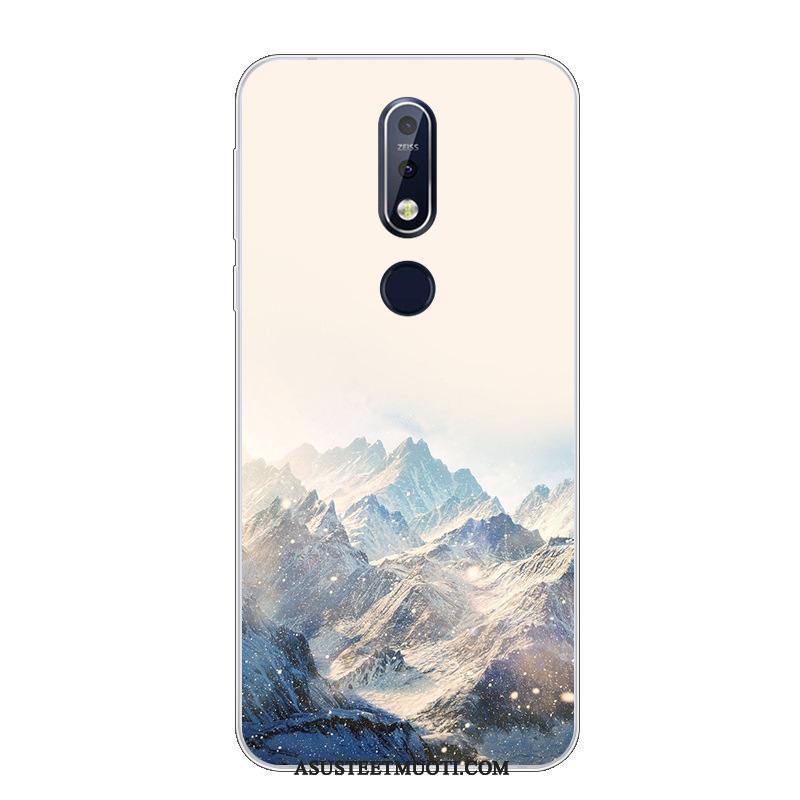 Nokia 7.1 Kuori Kuoret Kotelo Silikoni Ihana Jauhe