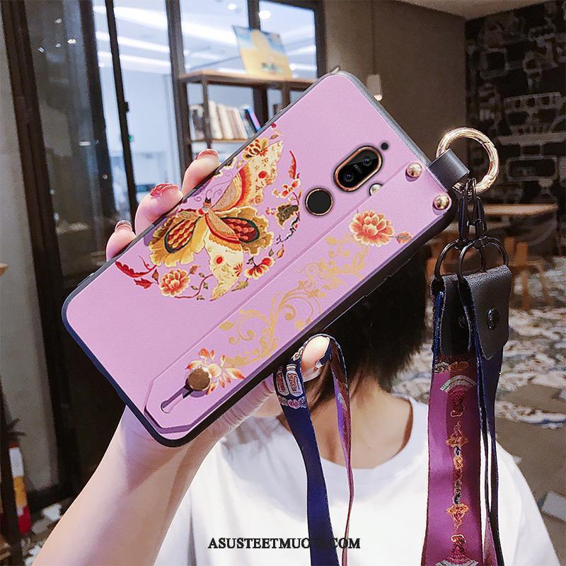 Nokia 7 Plus Kuoret Murtumaton Puhelimen Kuori Violetti Kiinalainen Tyyli