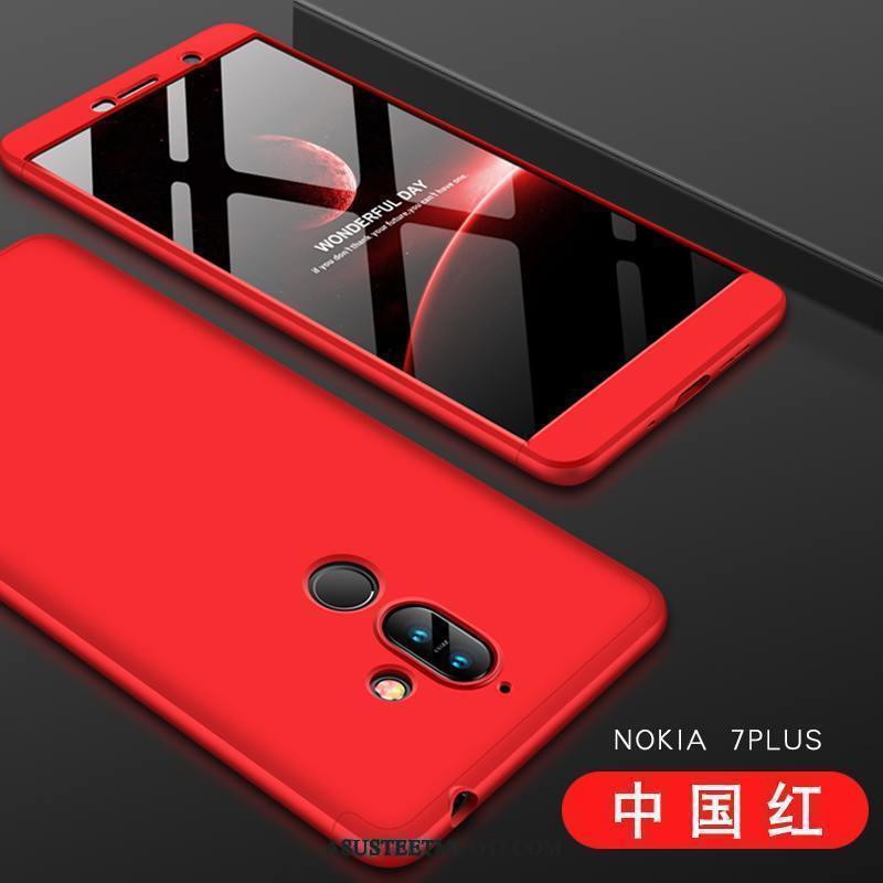 Nokia 7 Plus Kuoret Persoonallisuus Tide-brändi Hopea Silikoni All Inclusive
